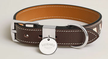 Hermès Tresse Dog Collar